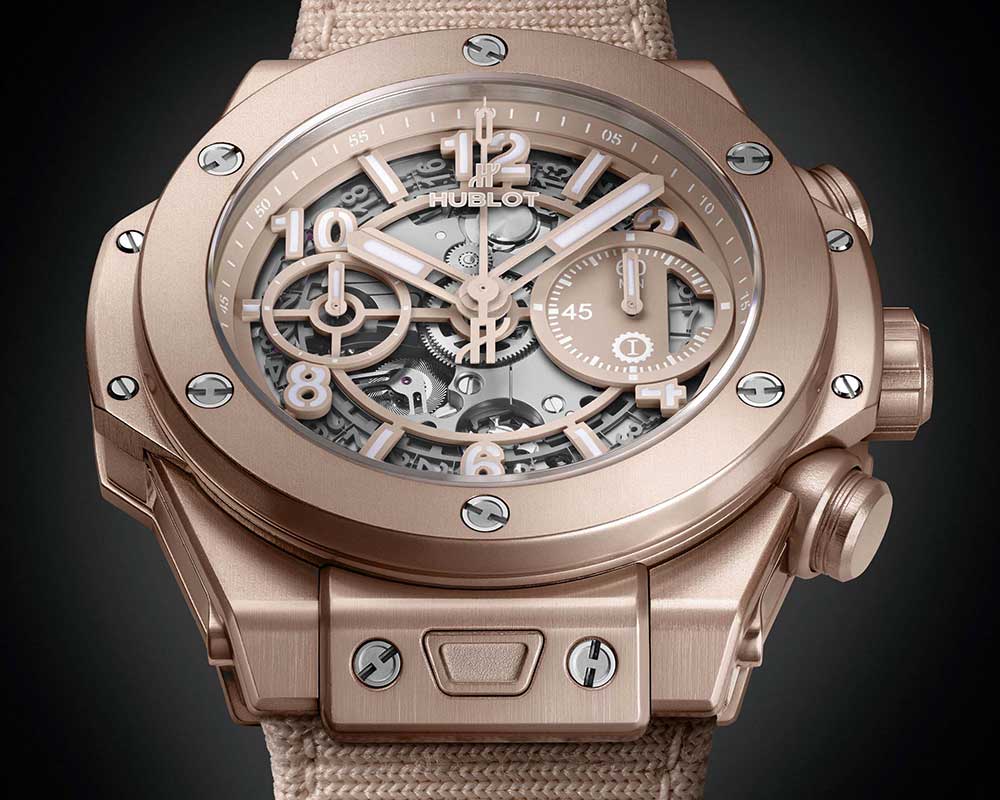 hublot big bang millennial pink straps