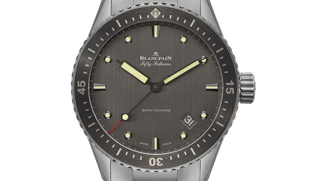 FIFTY FATHOMS BATHYSCAPHE TITANE Blancpain