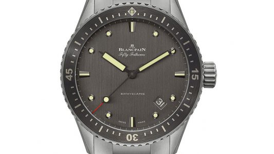 FIFTY FATHOMS BATHYSCAPHE TITANE Blancpain