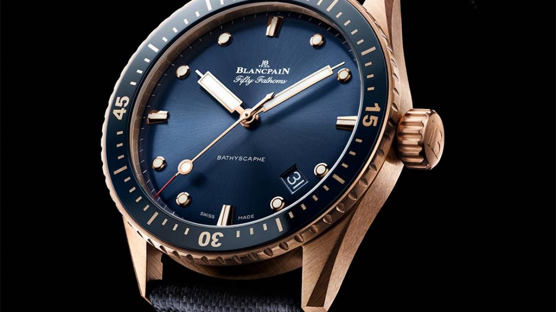 FIFTY FATHOMS BATHYSCAPHE OR SEDNA® Blancpain