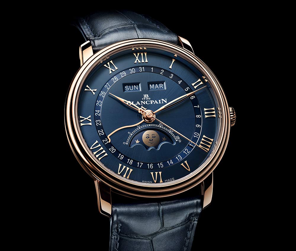 Blancpain VILLERET QUANTI ME COMPLET BLUE DIAL Watches News
