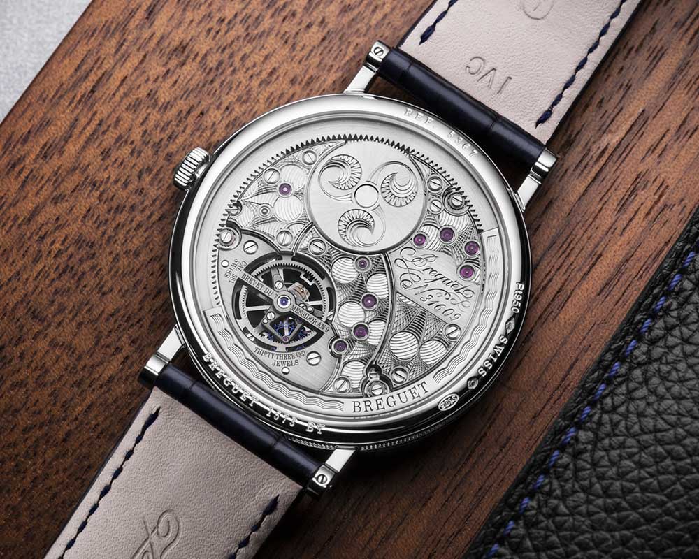 breguet classique tourbillon extra plat automatique 5367 caseback