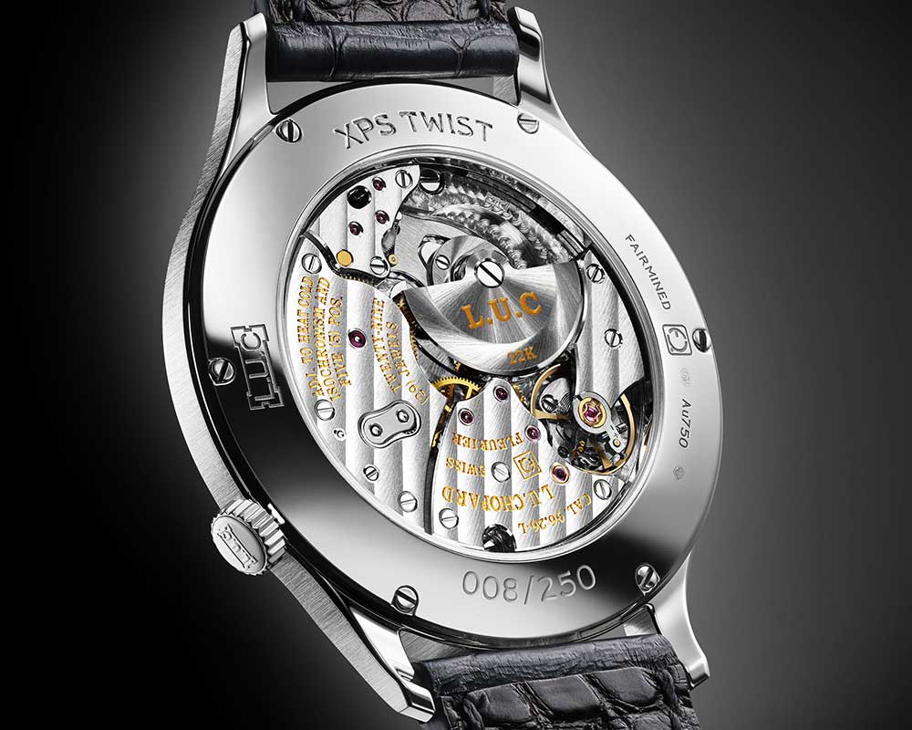 chopard luc xps twist qf caseback