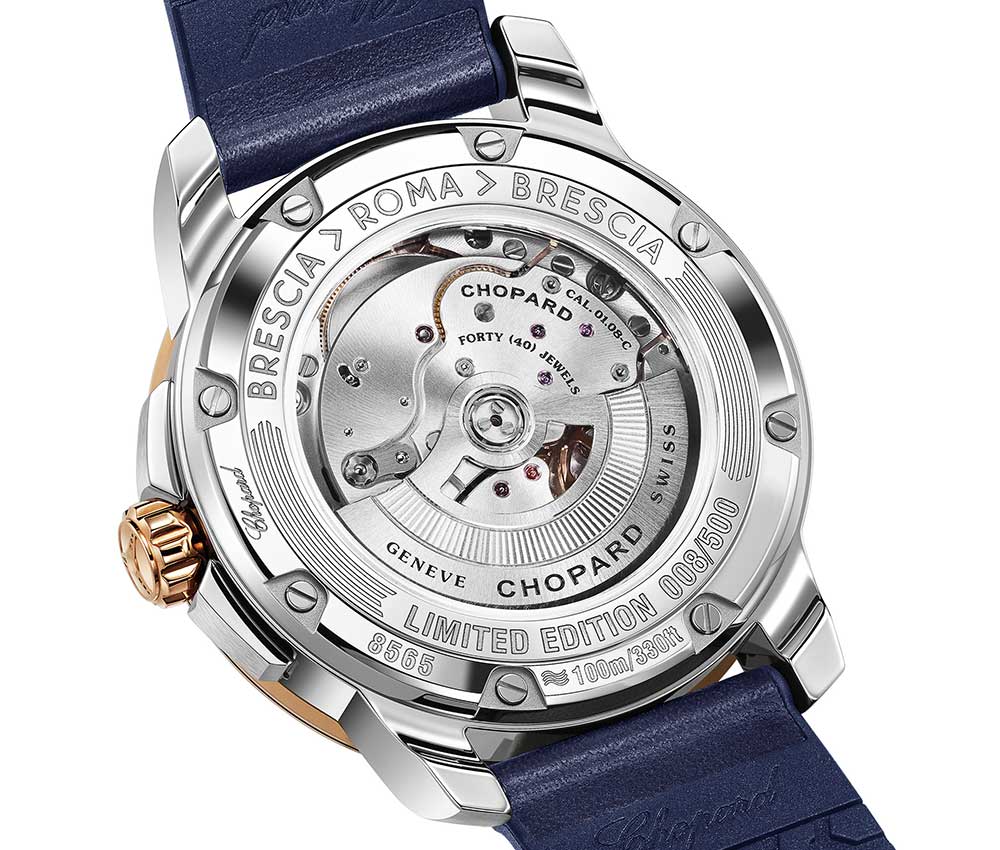 chopard mille miglia gts azzurro power control backup