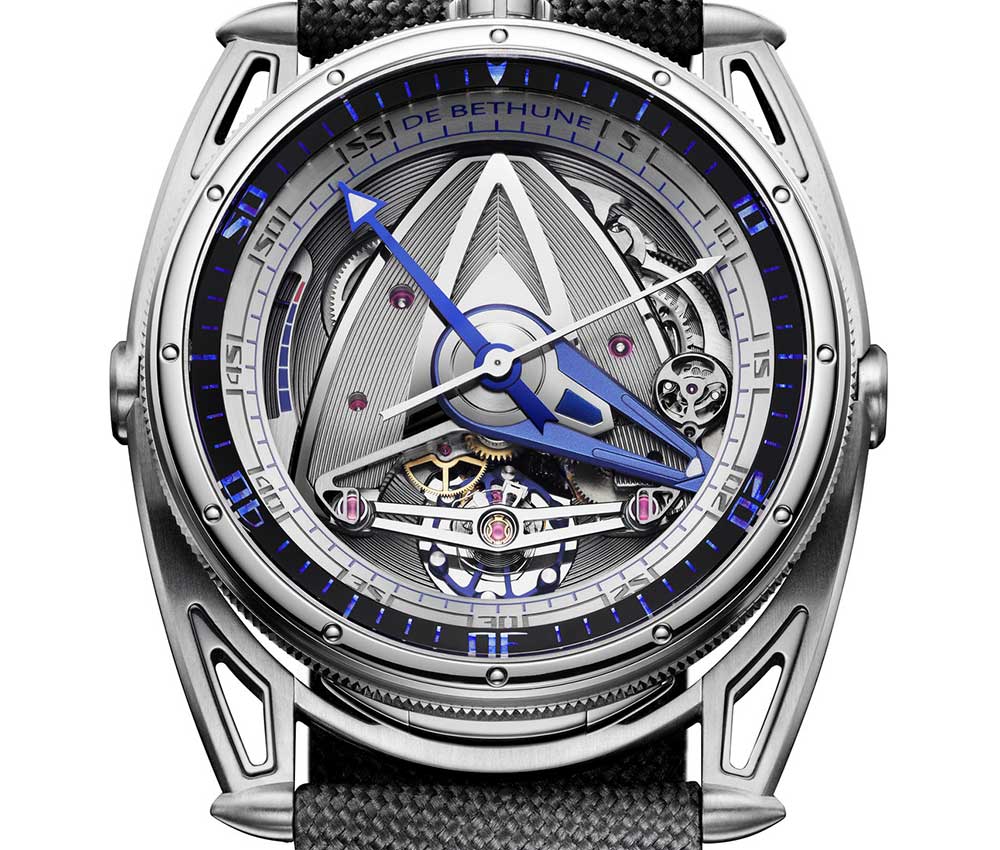 debethune db 28 gs grand bleu closeup