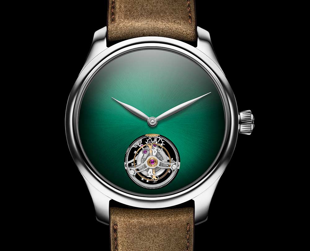 H. Moser Cie ENDEAVOUR TOURBILLON CONCEPT COSMIC GREEN Watches
