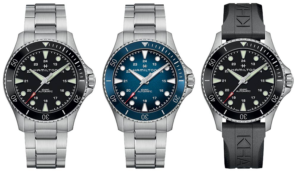 hamilton khaki navy scuba collection