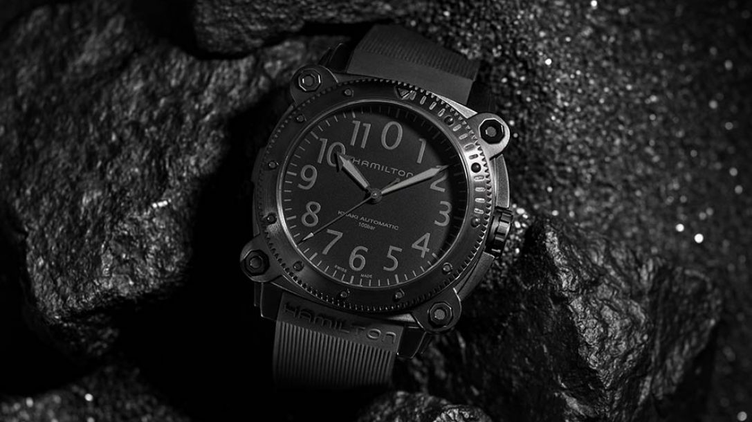 KHAKI NAVY BELOWZERO TITANIUM Hamilton