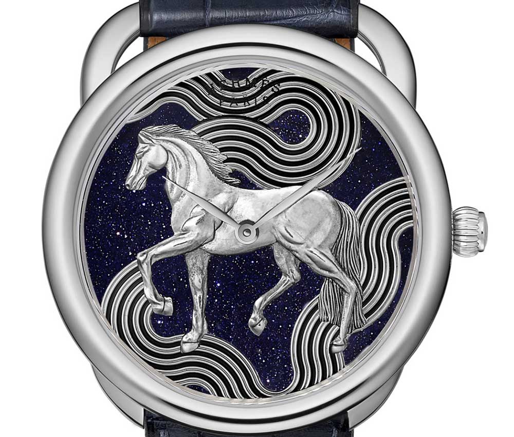 hermes arceau cheval cosmique blue