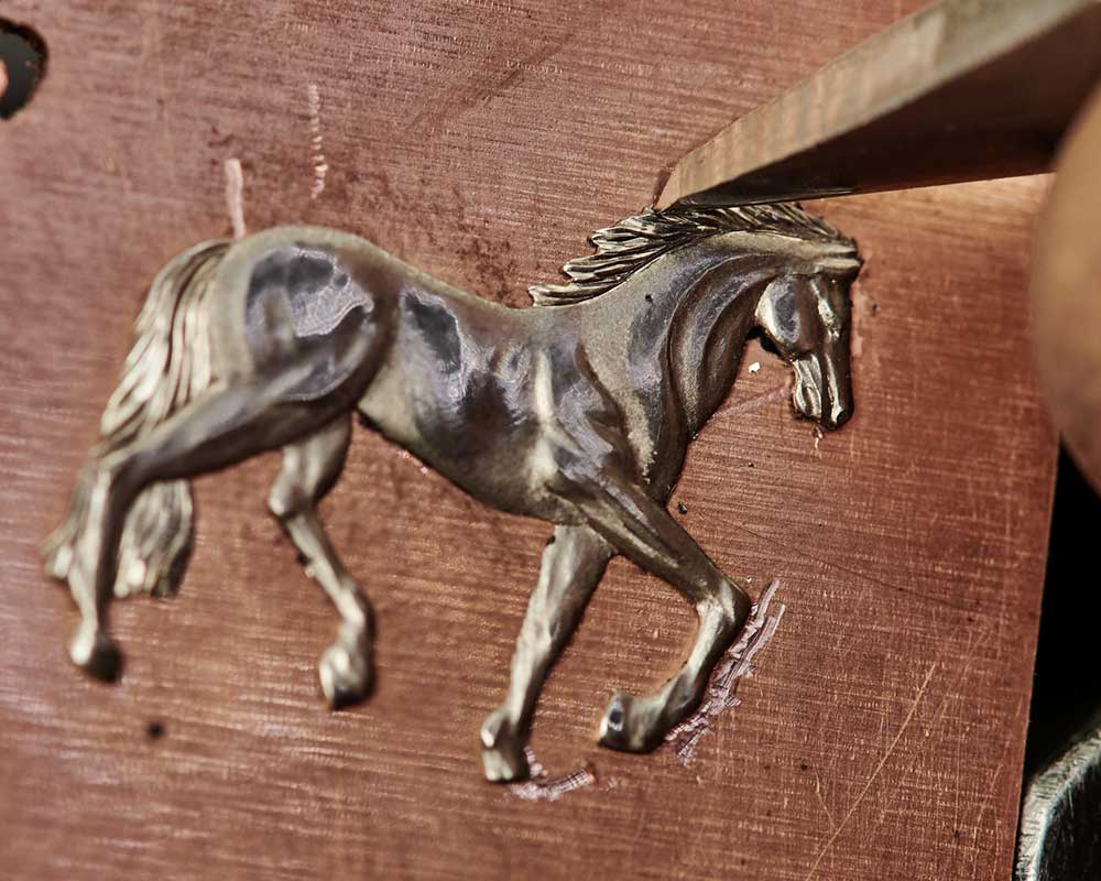 hermes arceau cheval cosmique handcraft