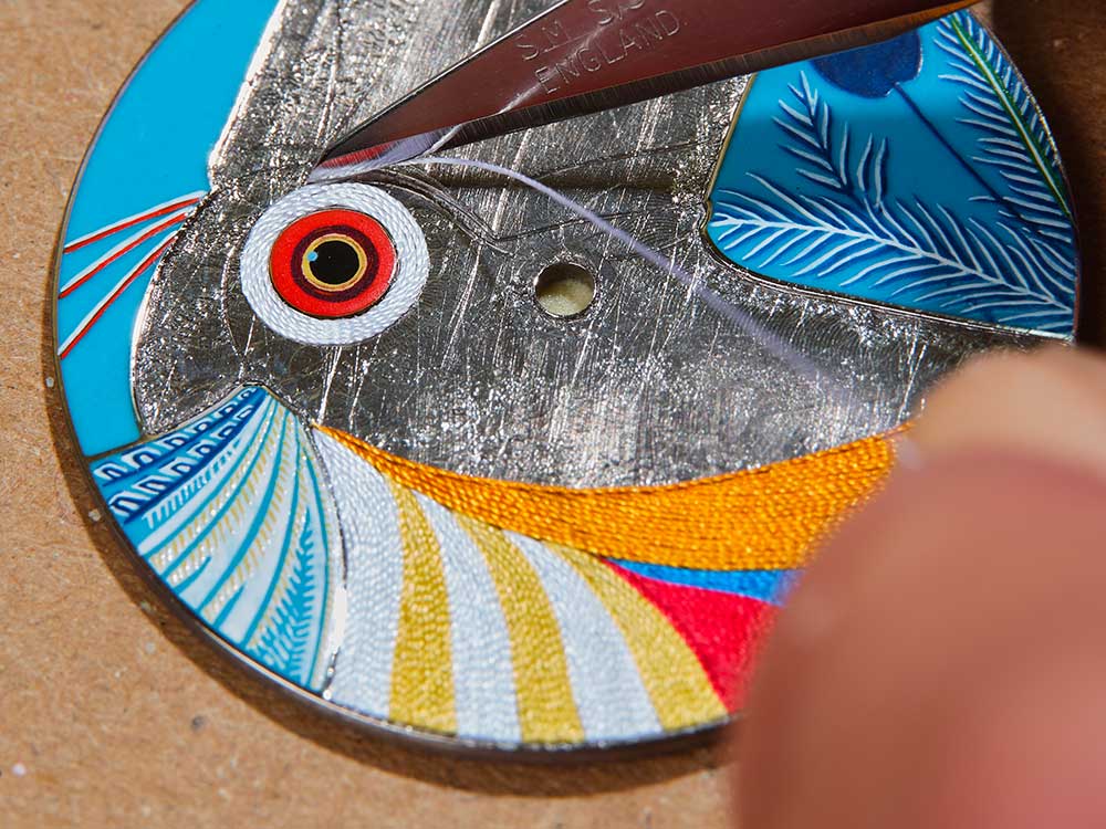 hermes arceau toucan paradis painting