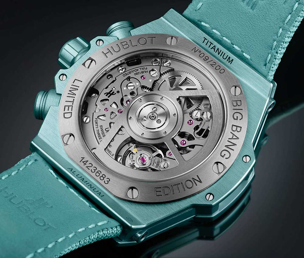 hublot Big Bang Summer 2021 caseback