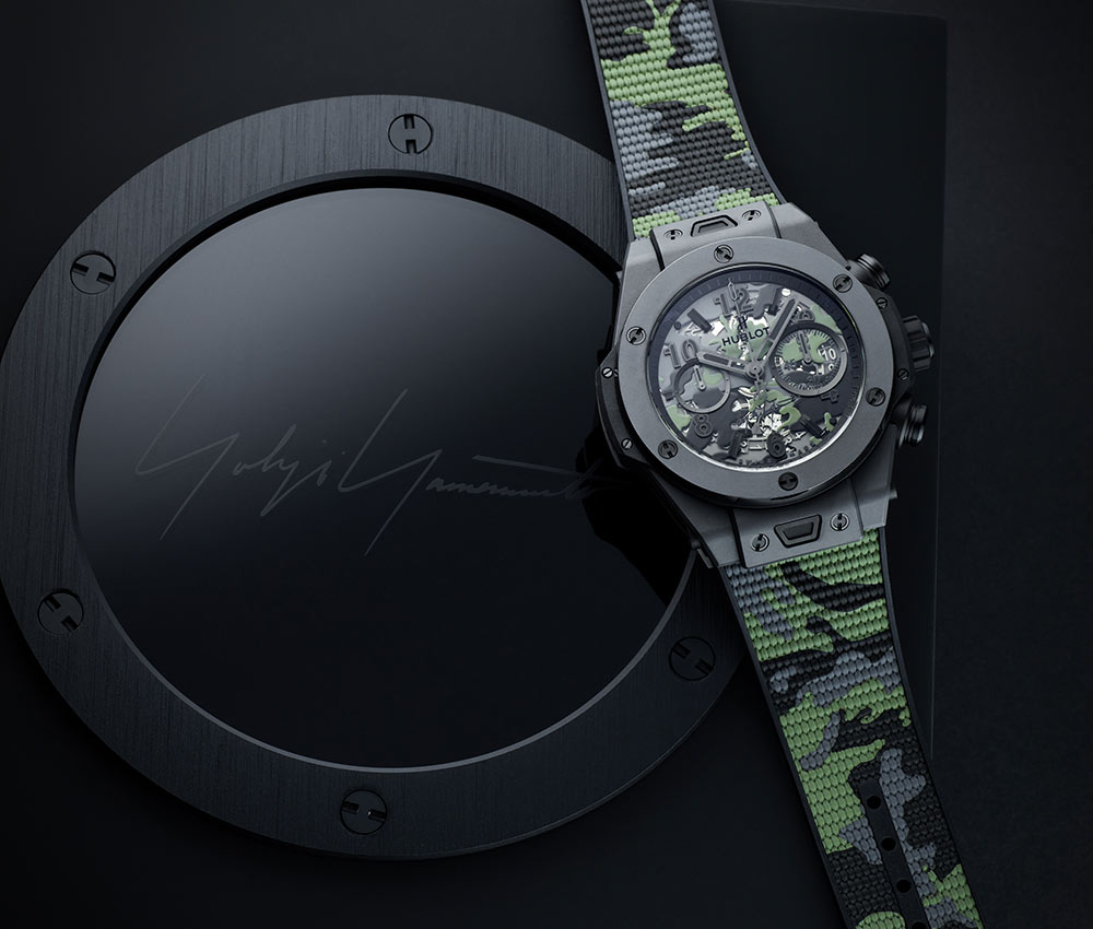 hublot big bang camo yohji yamamoto setbox