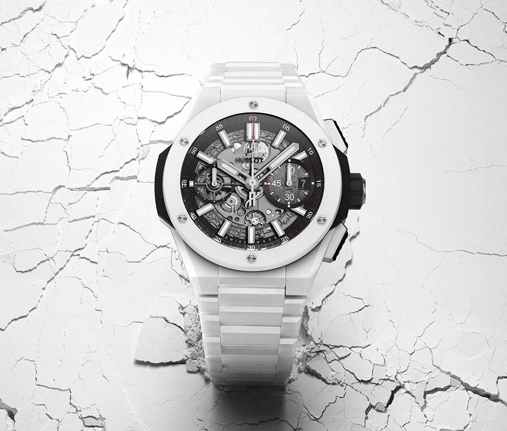 hublot big bang integral ceramic whitw lifestyle