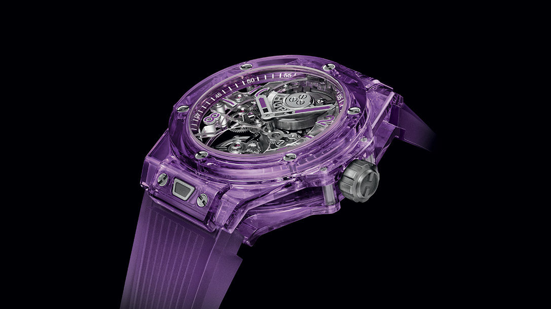 Big Bang Tourbillon Automatic Purple Sapphire: l’élite a sa couleur￼ Hublot