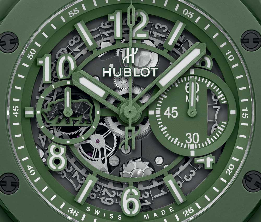 hublot big bang unico sorai 2021 closeup