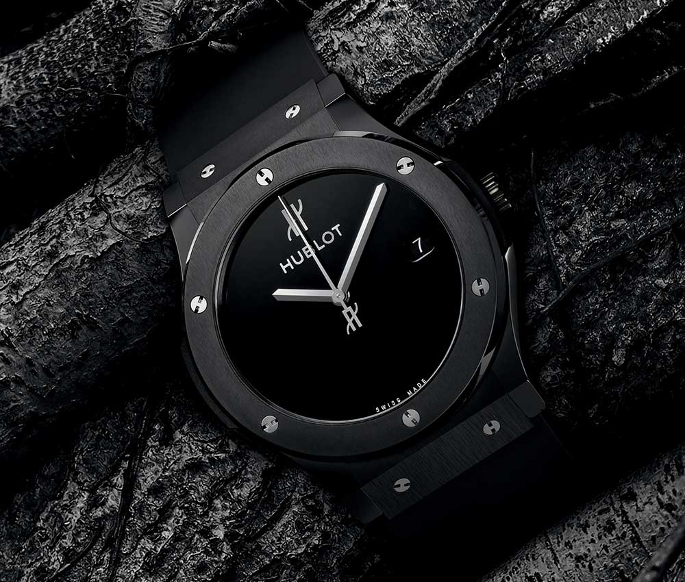 hublot classic fusion 40th anniversary black