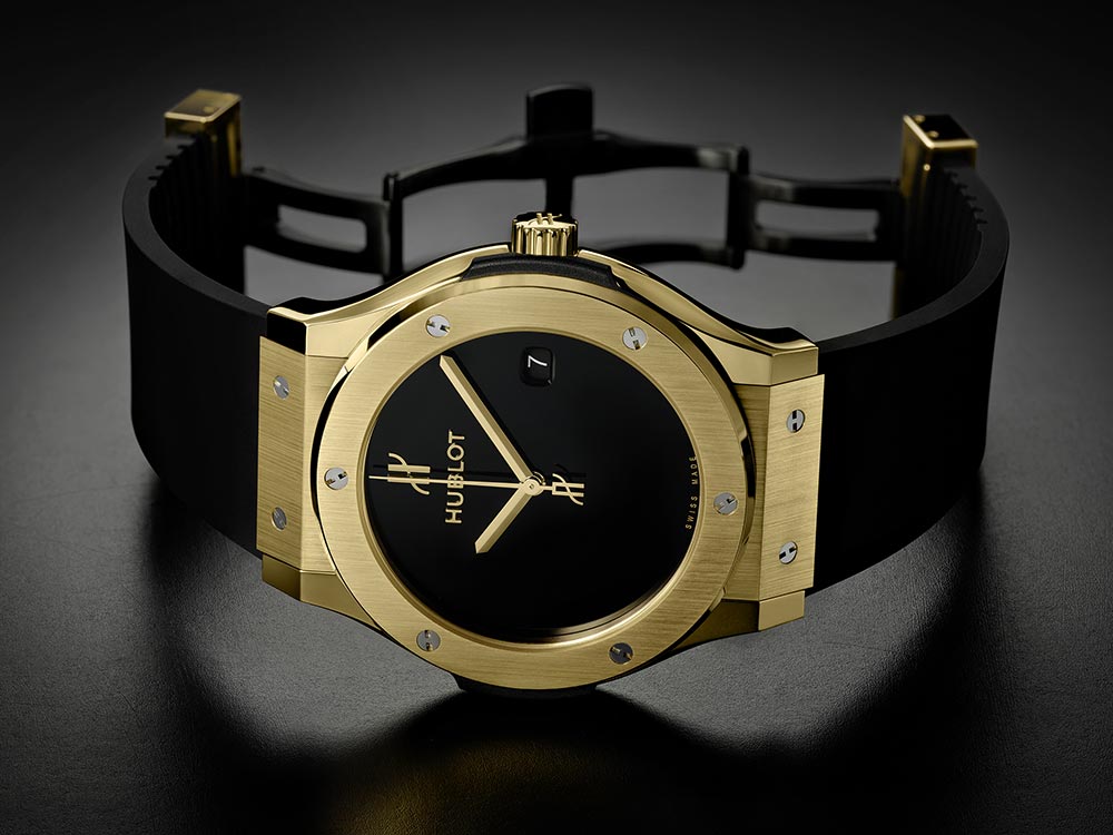 hublot classic fusion 40th anniversary gold