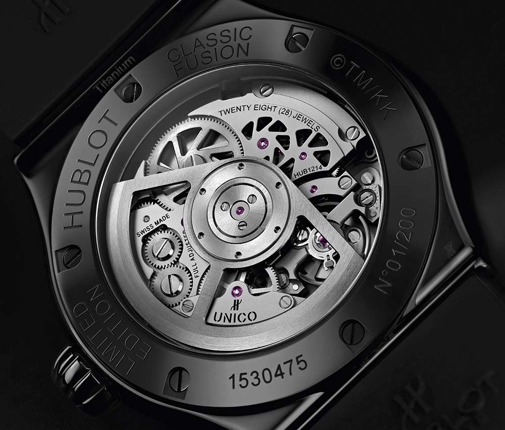 hublot classic fusion takashi murakami all black caseback