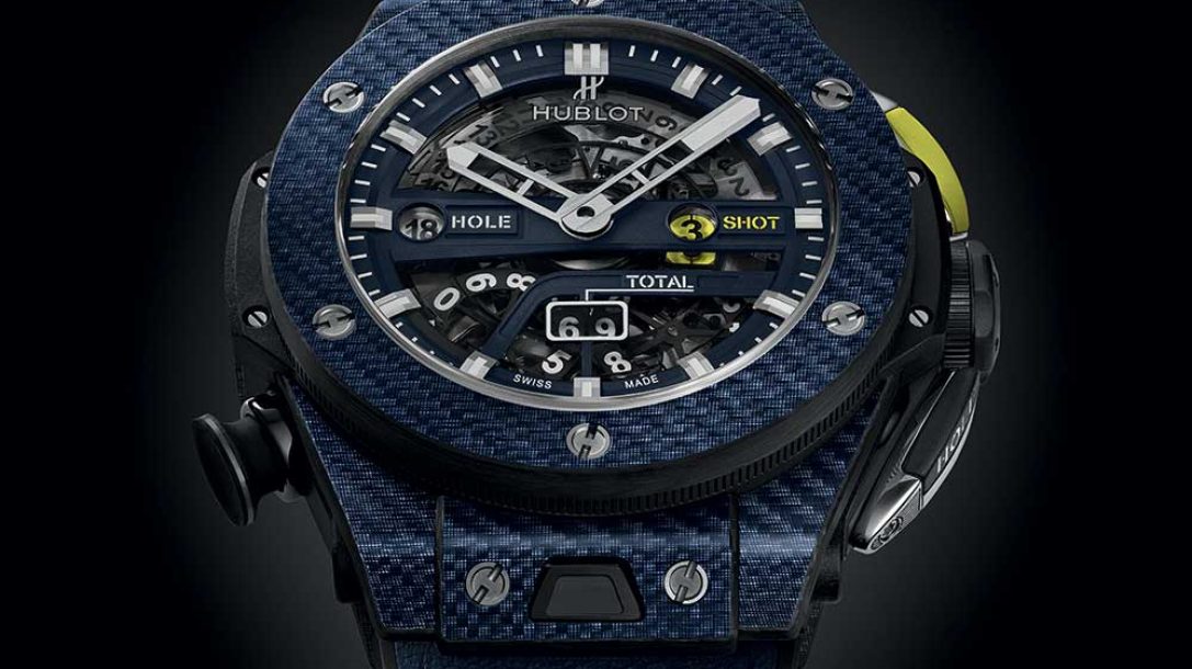 BIG BANG UNICO GOLF BLUE CARBON Hublot