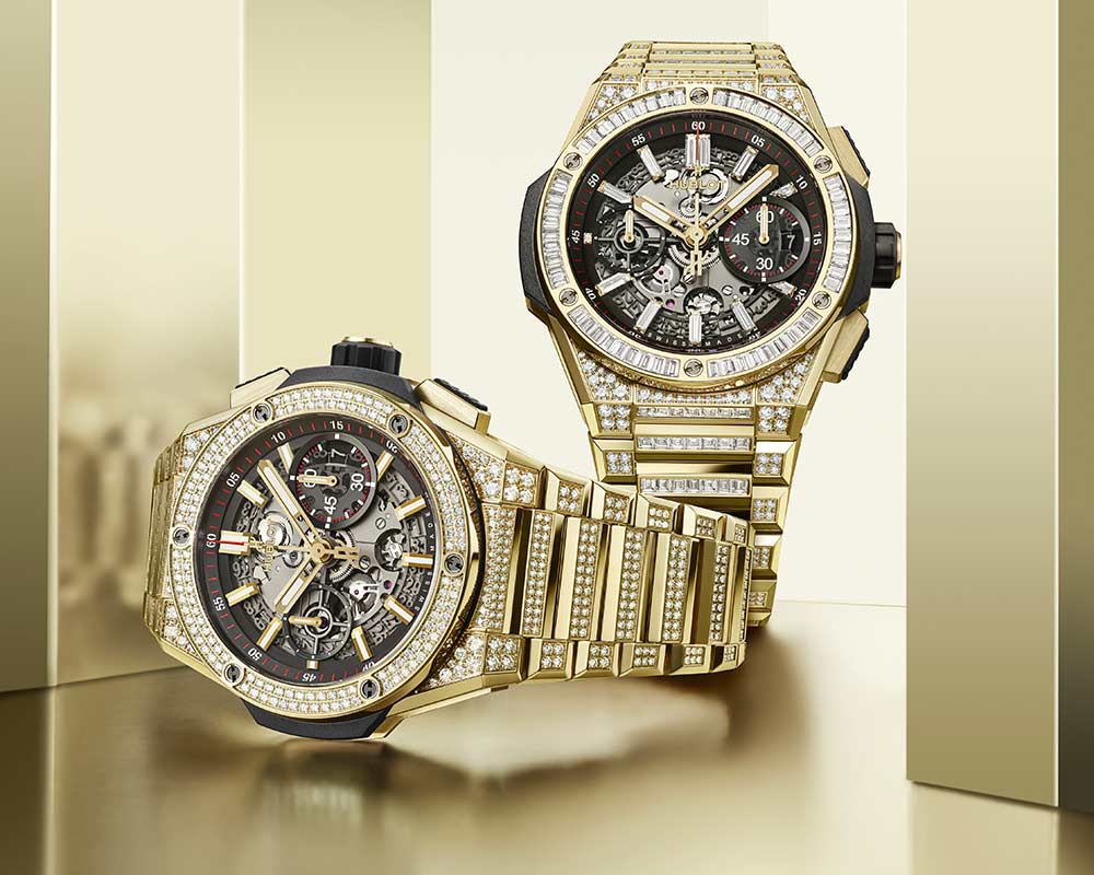 hublot yellow gold collection 2022 diamonds