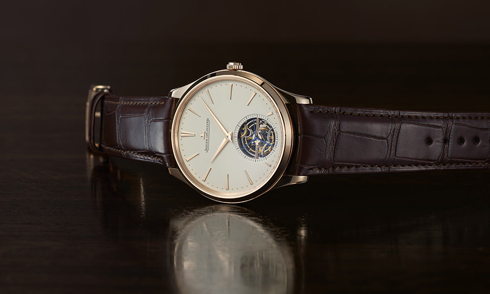jaeger-lecoultre master ultrathin tourbillon pinkgold lifestyle