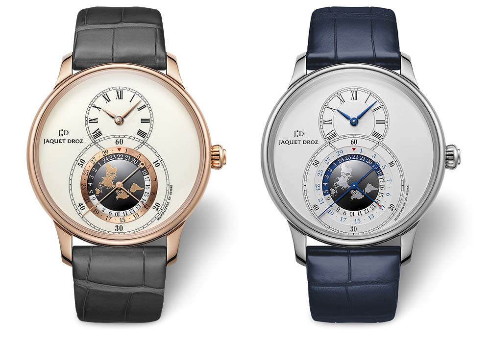 jaquet droz grande seconde dual time collection