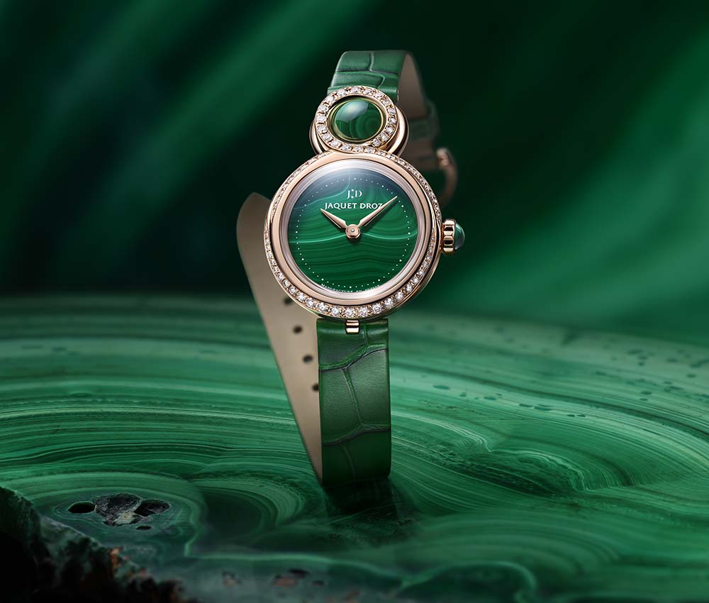 Jaquet Droz LADY 8 PETITE MALACHITE | Watches News