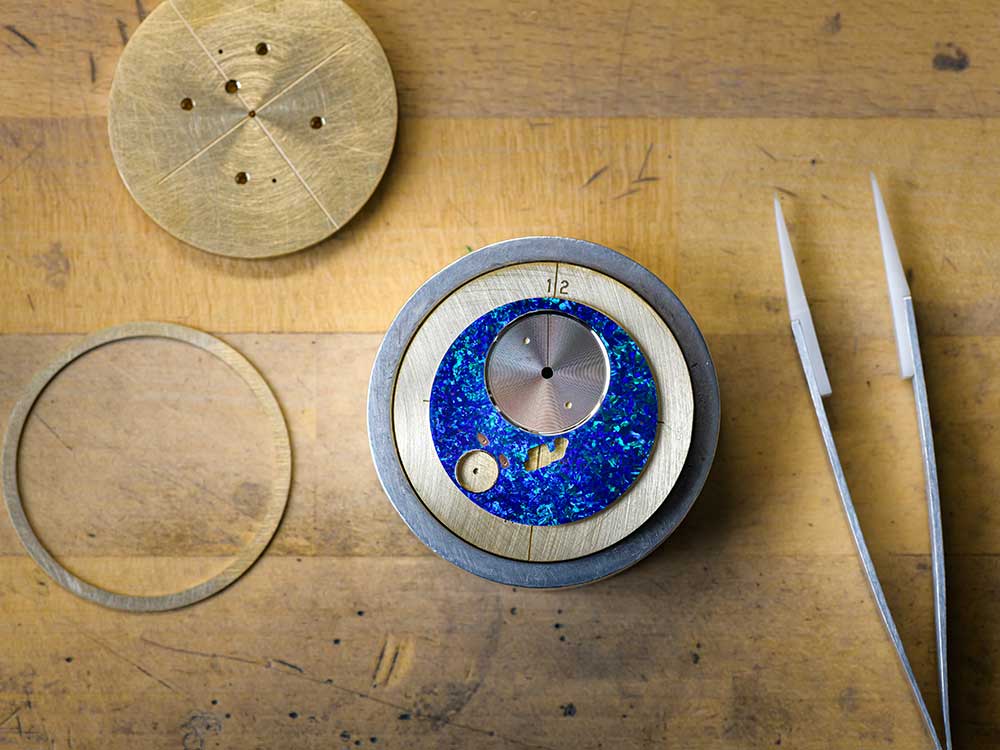 jaquet droz loving butterfly automaton opal tools
