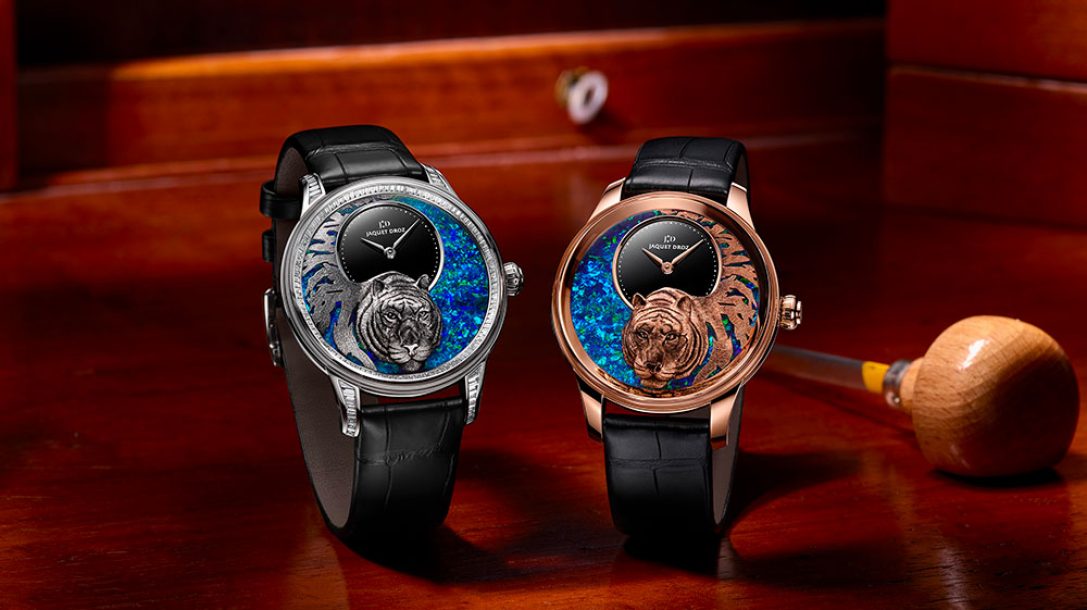 Jaquet Droz RELIEF PETITE HEURE MINUTE TIGER | Watches News