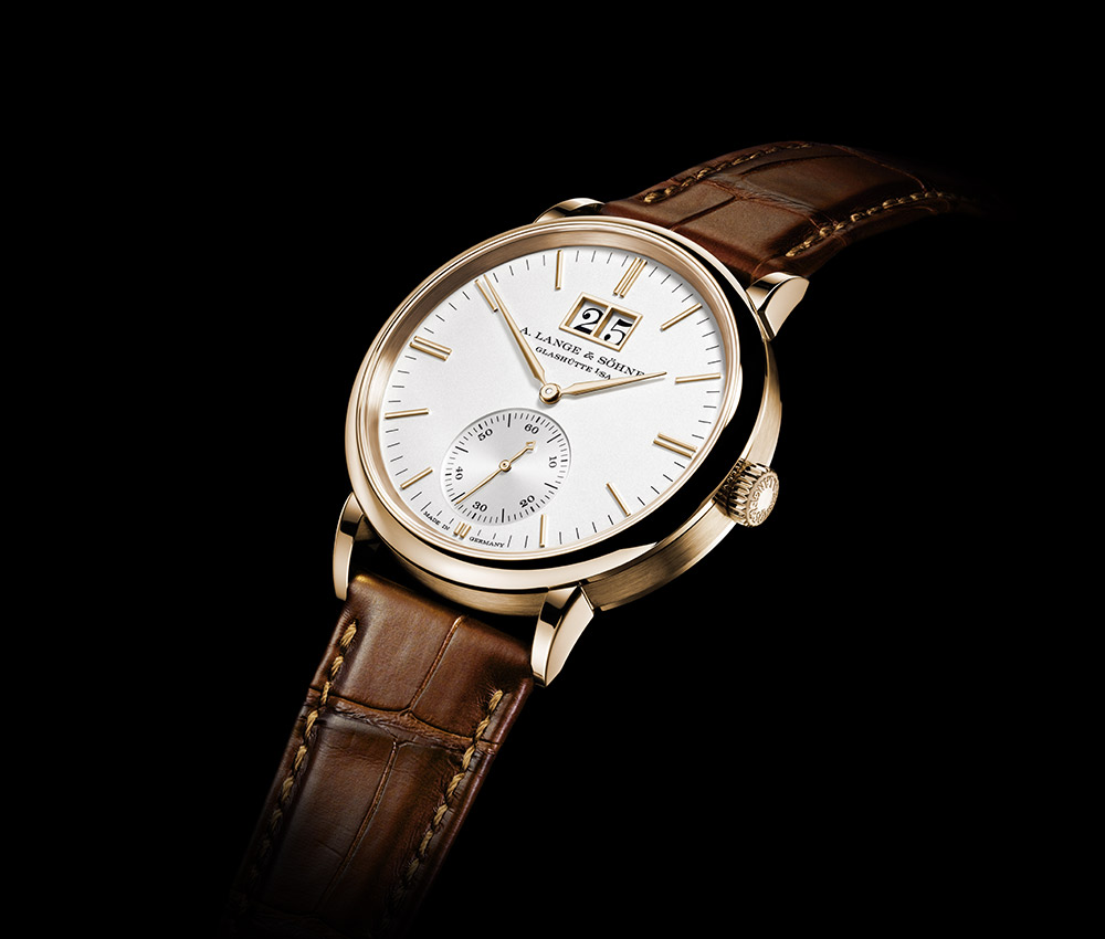 A. Lange S hne SAXONIA OUTSIZE DATE Watches News