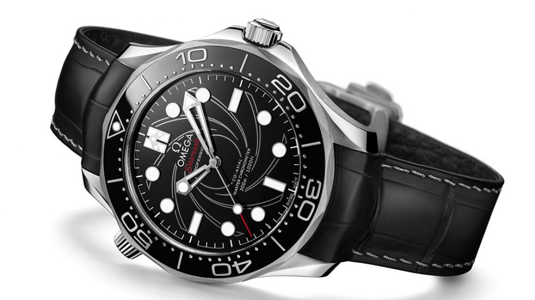 SEAMASTER DIVER 300M JAMES BOND PLATINUM GOLD Omega