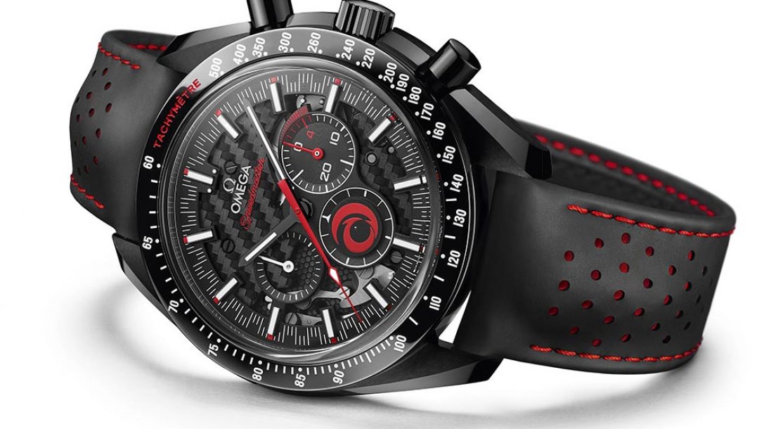 SPEEDMASTER DARK SIDE OF THE MOON ALINGHI Omega