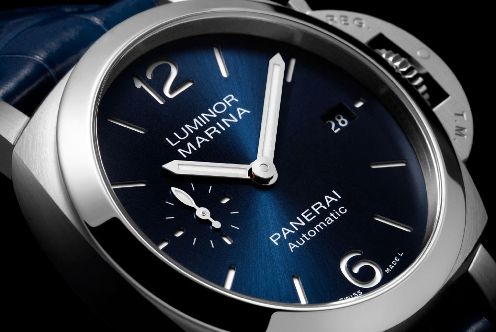 panerai luminor marina quaranta blue