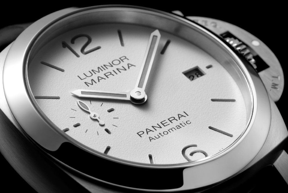 panerai luminor marina quaranta white