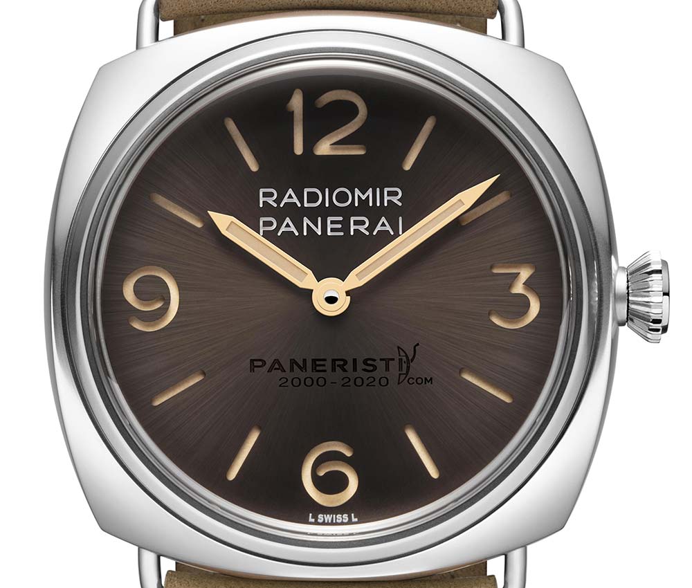 panerai radiomir venti closeup