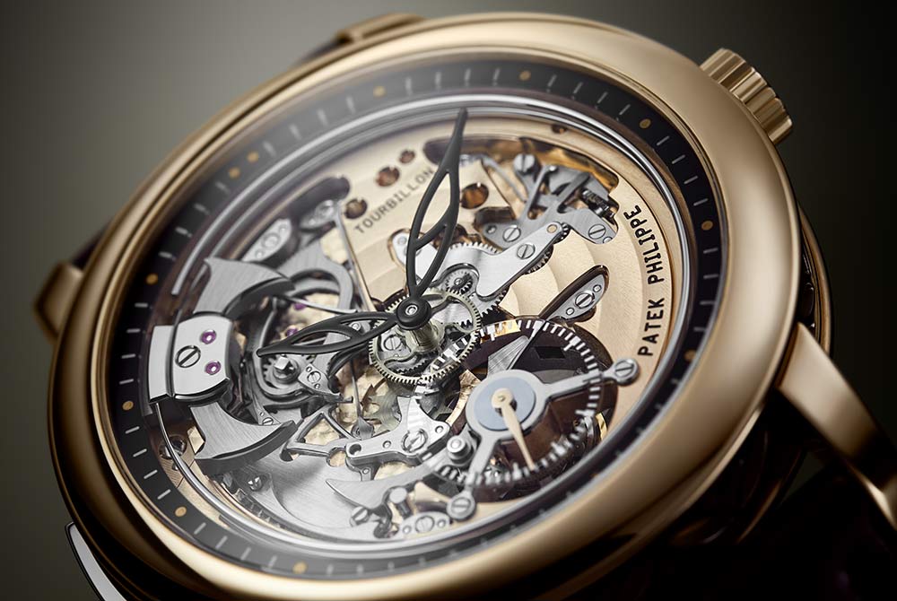 patek philippe minute repeater tourbillon closeup