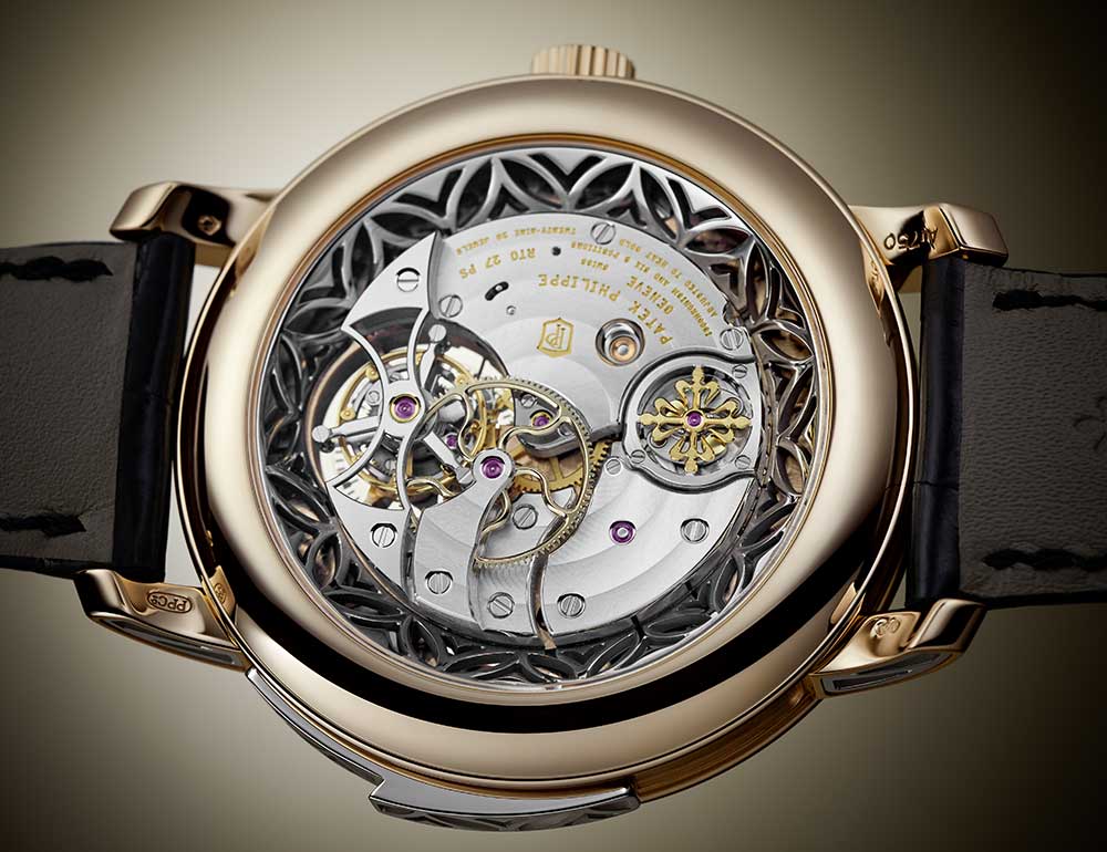 patek philippe minute repeater tourbillon caseback