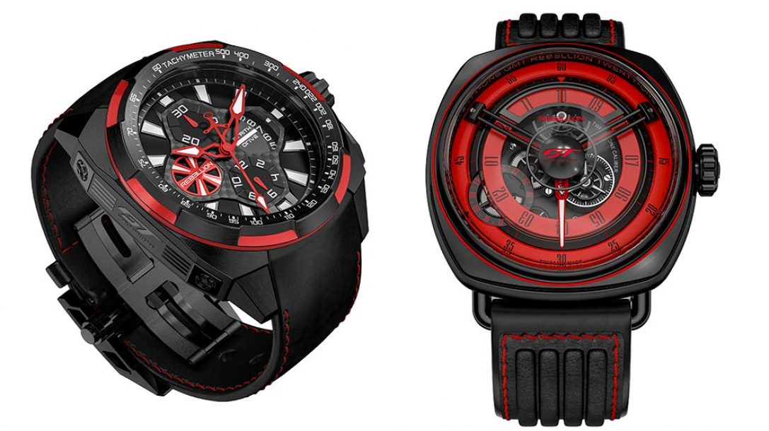 TWENTY-ONE GMT & WRAITH DRIVE CHRONOGRAPH GTWC Rebellion Timepieces