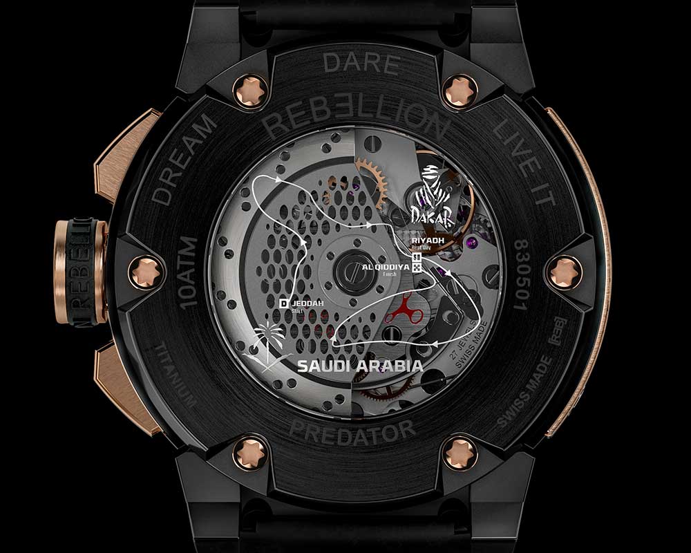 rebellion predator dakar 2020 caseback