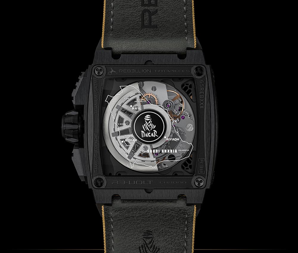 rebellion re volt chrono dakar 2022 caseback