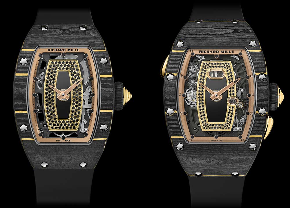 RM 07-01 and RM 037 GOLD CARBON TPT® Richard Mille / Foto cortesía