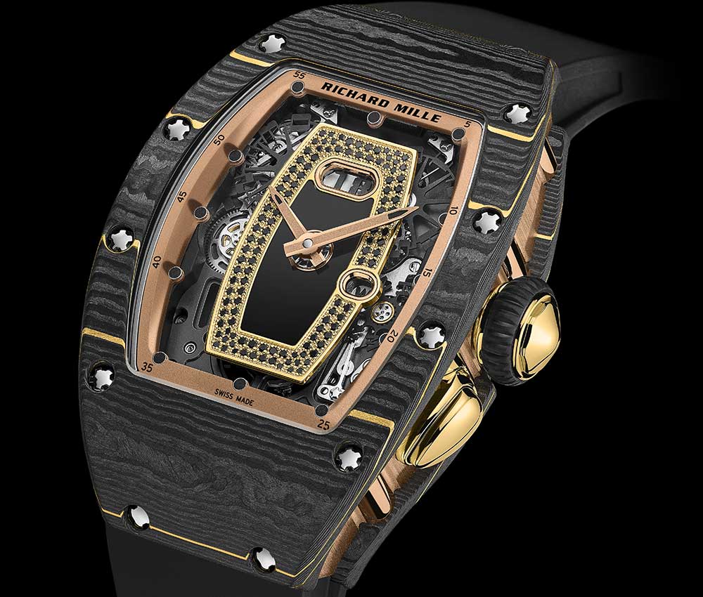 RM 07-01 and RM 037 GOLD CARBON TPT® Richard Mille / Foto cortesía