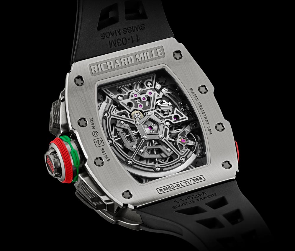 richard mille rm65 01 caseback