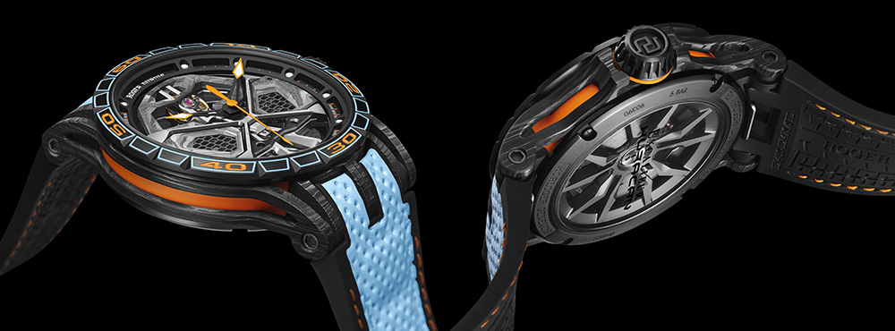 roger dubuis excalibur huracan sto both views