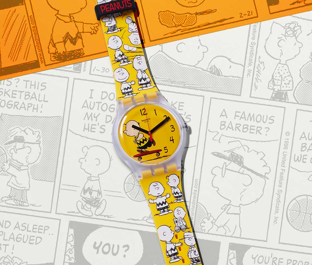 swatch peanuts closeup