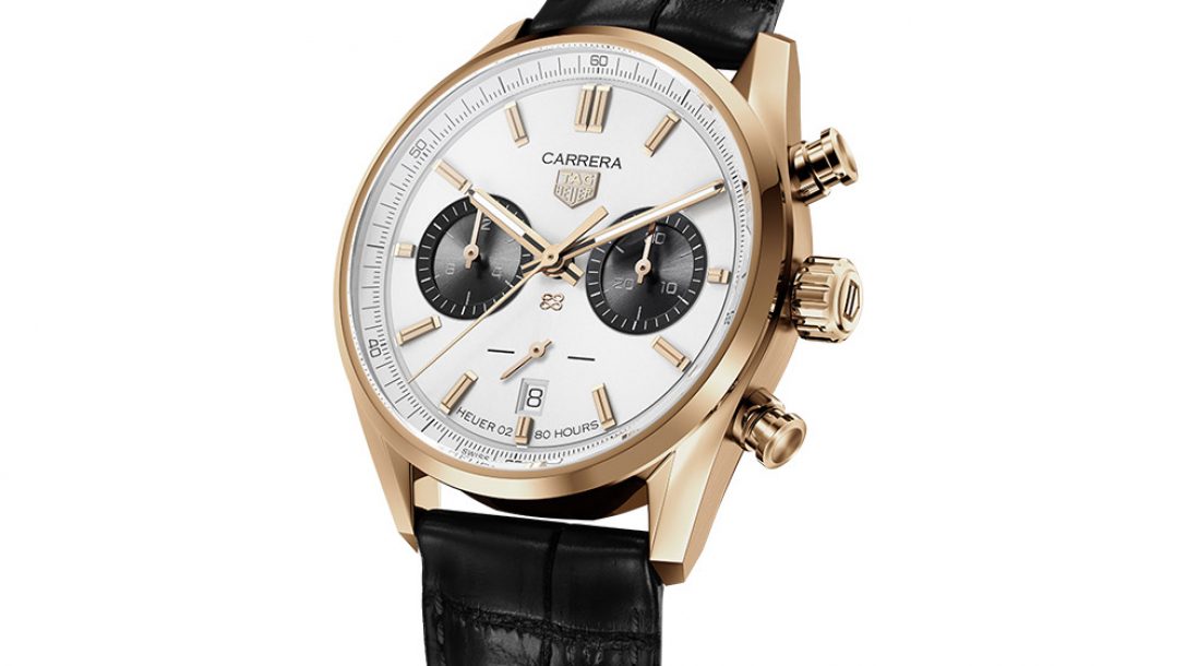 CARRERA CHRONOGRAPH GOLD JACK HEUER’S BIRTHDAY TAG Heuer