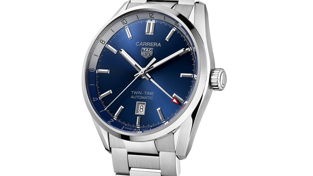 CARRERA TWIN-TIME DATE 41 MM TAG Heuer