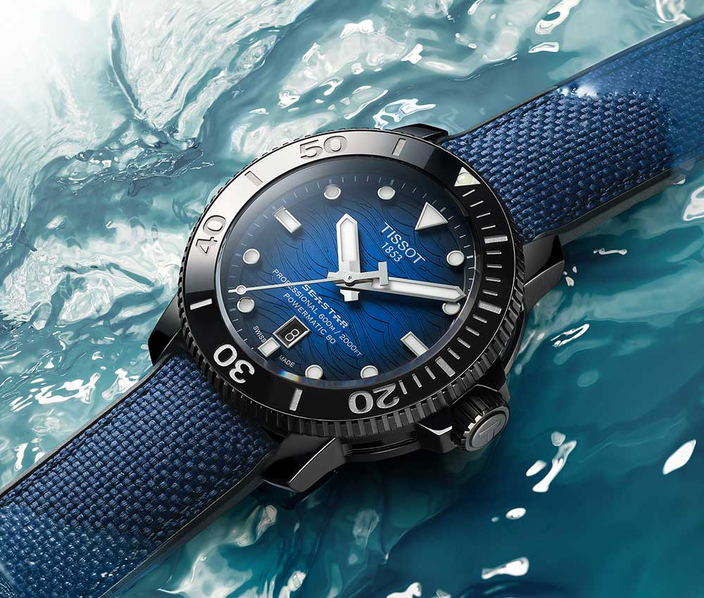 Giải mã đồng hồ Tissot Seastar Powermatic 80 với công năng lặn vượt trội