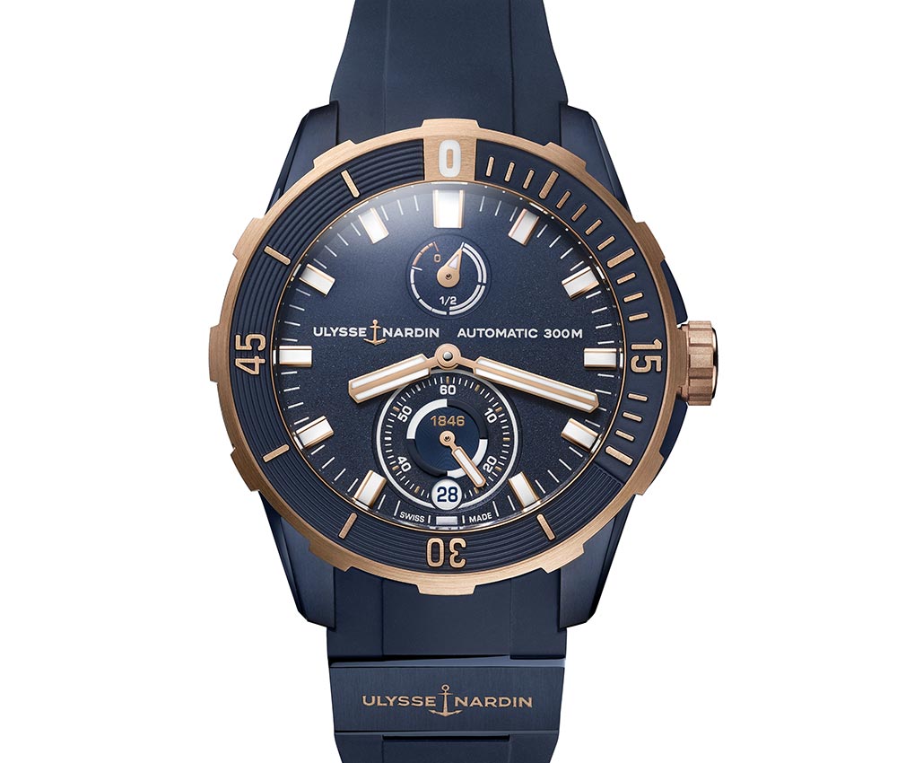 ulysse nardin diver 2021 blue